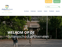 Tablet Screenshot of julianaschool.nl